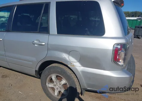 2007 Honda Pilot Ex из США, поврежденный, VIN 2HKYF18437H509754